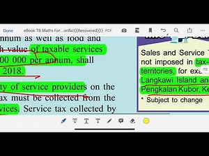 F5 KSSM chapter 4 : TAXATION : Type of taxes and the consequences of tax evasion