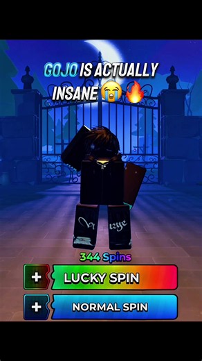 Gojo Anime Apocalypse || #animeapocalypse #gojo #jjk #roblox #fyp | Roblox