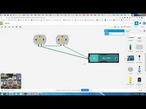 Making Loop Circuits in Tinkercad Circuits