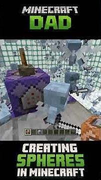 Building a Giant Sphere in Minecraft