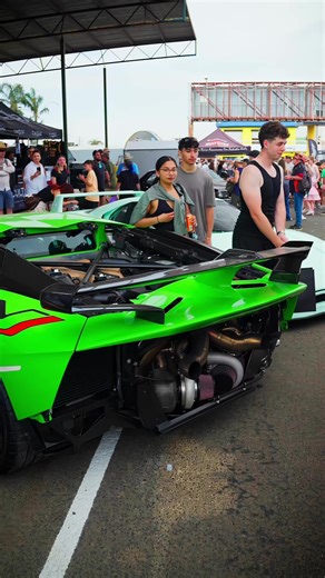 Not your average svj 🐌 #svj #lamborghini #fyp #twinturbo #dragrace