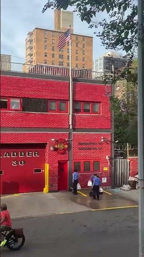 Firehouse prank sees recruits soaked by senior firefighters in New York, USA