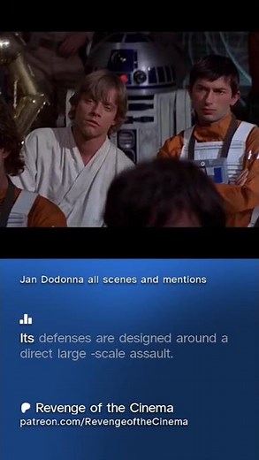 Jan Dodonna presents the strategy to attack the Death Star #starwars #anewhope #dodonna