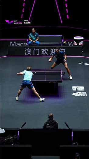Rewind to Truls Moregard's W over Patrick Franziska ⏪ #WTTMacao #TableTennis