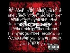Dope Rebel Yell with lyrics