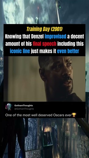 Denzel's Iconic Improvised Line | Training Day (2001)