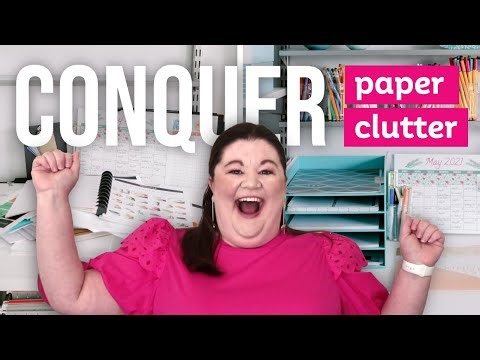 7 Tips to Conquer Paper Clutter