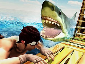 Play Raft Shark Hunting | Free Online  Games. KidzSearch.com