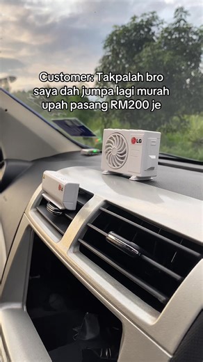 Perfume Kereta Mini dengan Air Cond Unik