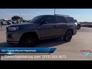 2021 Toyota 4Runner Nightshade San Antonio Austin San Marcos New Braunfels Kyle
