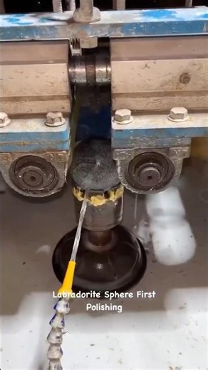 The Ultimate Labradorite Polishing Process 🔮 | From Rough to Shine