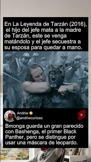 The Legend of Tarzan (2016) Tarzan vs. Bmonga...