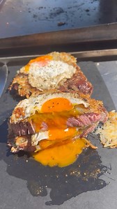 263K views · 27K reactions | Steak and eggs with homemade hash browns on the griddle | Miguels cookingwithfire | Facebook