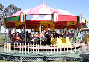 Vintage 1947 Allan Herschell Carousel – gone