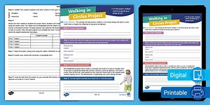 Eighth Grade Walking in Circles Science Project
