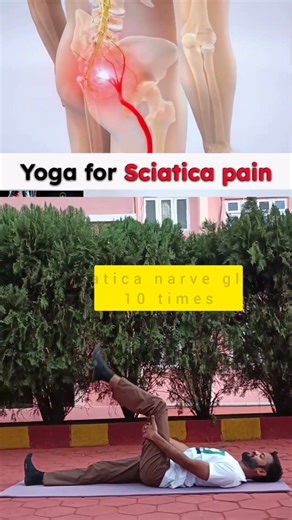 Sciatica pain relief yoga | 4 Easy exercises at home #sciatica #sciaticapainrelief #yogaforsciatica