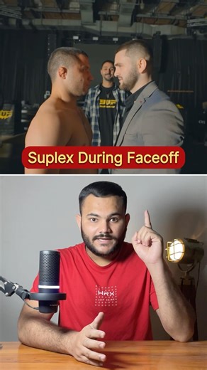 Suplex at the Faceoff😱 #ufc #mma #bareknuckle #boxing #khabib #suplex #wrestling