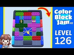 Color Block Jam Level 126 Solution Walkthrough