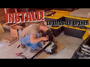 LiftMaster 6580 Garage Door Opener Installation (Step-by-Step Assembly & Setup Guide)