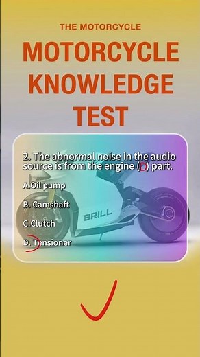 Today we'll learn about motorcycles and understand the causes of unusual engine noises.