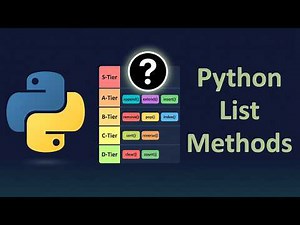 Ranking Every Python List Method