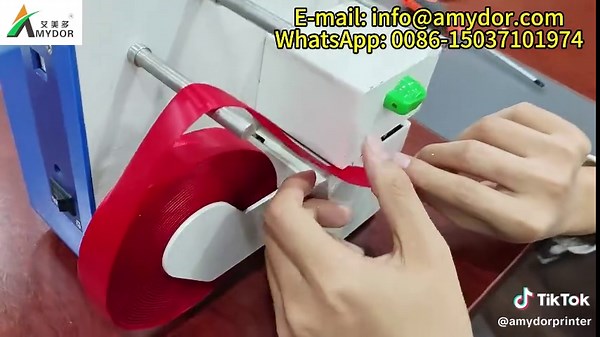 AMD320 Digital Hot Foil Printer for Printing on Satin Ribbons Contact us: * WhatsApp/Wechat/Tel: 86-15037101974 * E-mail : info@amydor.com * English Website 1：https://www.amydorprinter.com/products/AMD320.html * English Website 2：https://diyprintershop.com/product/amydor-320-digital-ribbon-foil-printer #ribbons #satinRibbon #foilprinter #hotfoilprinting #digitalprinter #ribbonfoilprinting #ribbonprinting