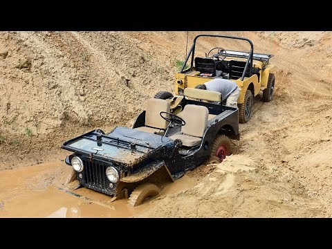 Buried my Grandpa's 1950 Willys Jeep in the Mud