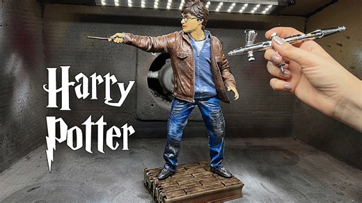 3D printing and painting a Harry Potter figure