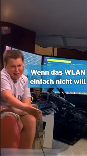Schlechtes WLAN? 🛜 Nicht mit FRITZ! 🤩 #fritzbox #internet #wlan #meme #memevideos #funday #wifi #router | FRITZ!Box