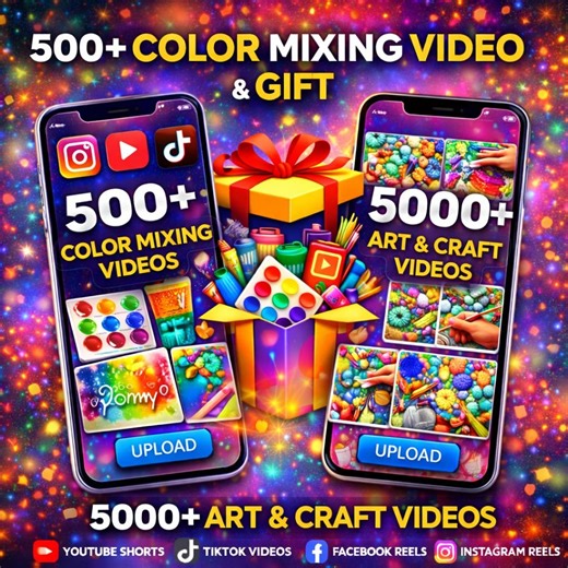 5000+ Art & Craft Video Tutorials, Color Mixing, DIY (instant Download) - Etsy Australia