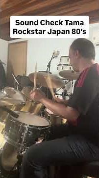 SOUND CHECK: Tama Rockstar DX Japan, anos 80)