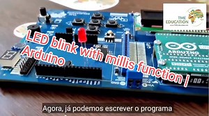 LED blink Arduino with millis function