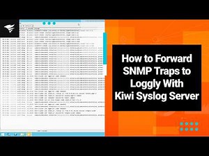How to Analyze SNMP Traps Faster with Kiwi Syslog & Loggly