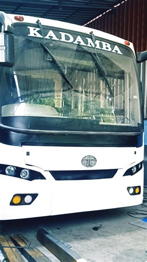 Accident Bus Repair & Painting – Step by Step 👨‍🏭✨ #AccidentBus #BodyRepair #BusPainting #ShortVideo