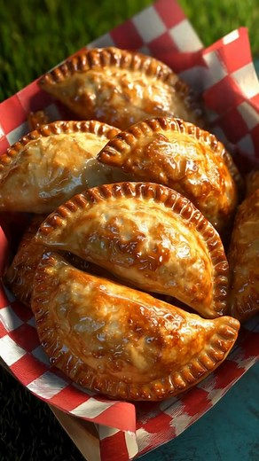 Golden, crispy, and filled with warm cinnamon apples ✨ — these Fried...