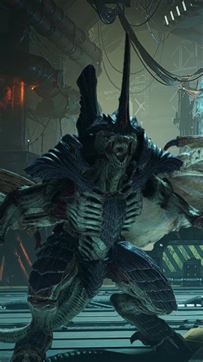 @brotherarthritus on Instagram: "Tyranid Prime NEW BOSS Solo Absolute #spacemarine2 #warhammer40k"