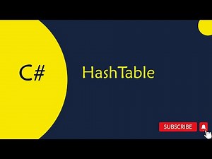 C# Collections :39 HashTable in Telugu