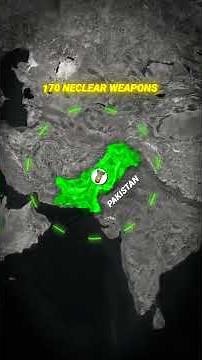 ☢️ Top 9 Countries With Most Nuclear Weapons! 😱 #viral#feed#shortsfeed#shorts#facts
