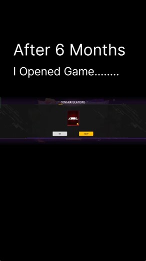 Opening Free Fire After 6 Months... I GOT THIS! 😱🔥