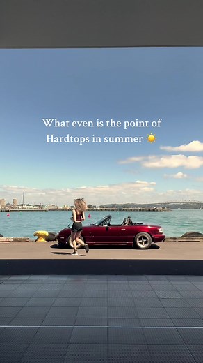 Sun’s up, top’s down #miata #mx5 #summer