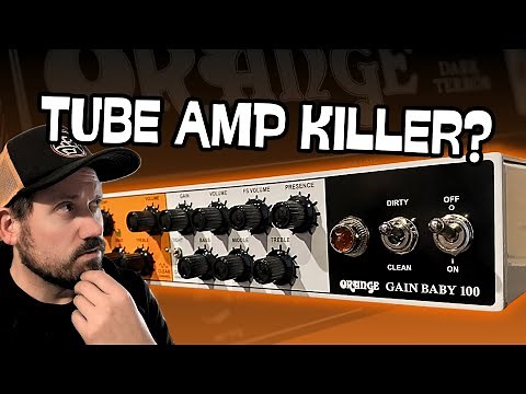 Solid State vs Tubes! Orange Gain Baby and Dark Terror Amps
