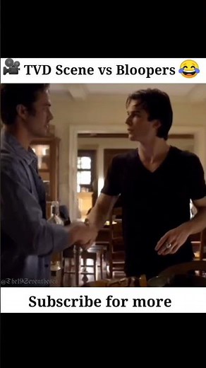 TVD Scene vs Bloopers