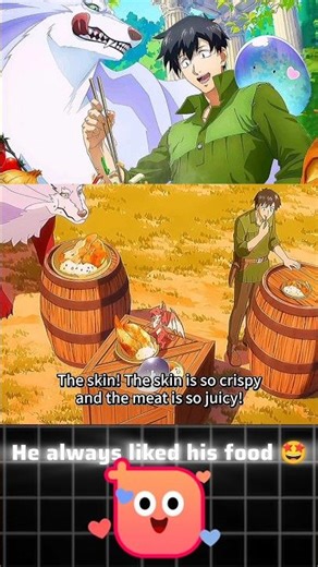 all always liked his food 🥰😋 #shorts #anime