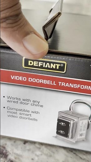 DEFIANT | 16VAC 30VA Video Doorbell Transformer
