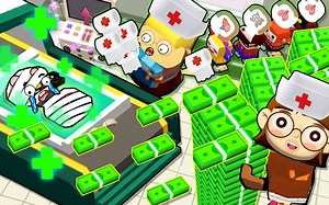 开家小诊所 用电风扇吹病人治疗，痛痛飞走咯！