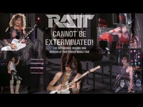 RATT Live Nottingham, England February 22nd 1986 Invasion Of Your Privacy Tour, Full Concert