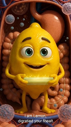"Lemon Animation Shows How It Boosts Immunity & Cleans Your Body | 3D Pixar Style"