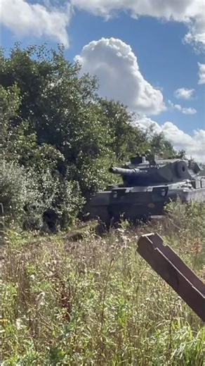 Leopard 1A5 Firing #military