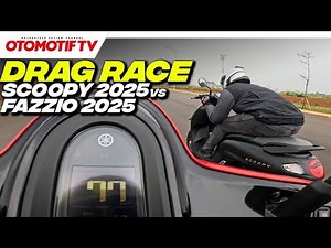 DRAG RACE FAZZIO 2025 vs NEW SCOOPY 2025, UNGGUL MANA..??? | Otomotif TV