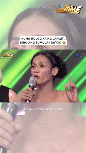 #ItsShowtime #Highlights: Kung ikaw ang tatanungin, sino sa tingin mo ang tumulak sa’yo? 😂 Watch #ItsShowtime every 12:00 p.m. from Monday to Saturday on GMA. For more videos, visit: http://gmanetwork.com/ItsShowtime Watch the full episodes of your favorite GMA shows on the new GMA Play app. Download now on Google Play and App Store. Also available on GMANetwork.com/GMAPlay and Android TVs! #gmanetwork #kapuso #fyp #MissQandA #viceganda #ISTReels